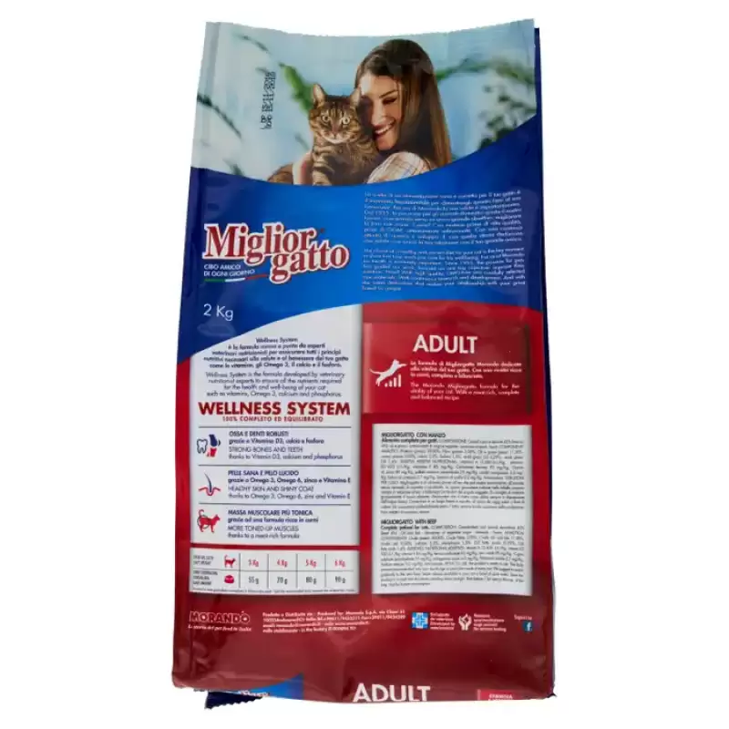 Miglior Gatto Crochete Carne de Vita/Ficat kg 2 Bax 6 buc